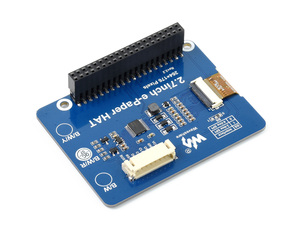 Cappello Display E-Ink E-Paper da 2.7 pollici (B) per Raspberry Pi 264*176 pixel, rosso/nero/bianco a tre colori, interfaccia SPI