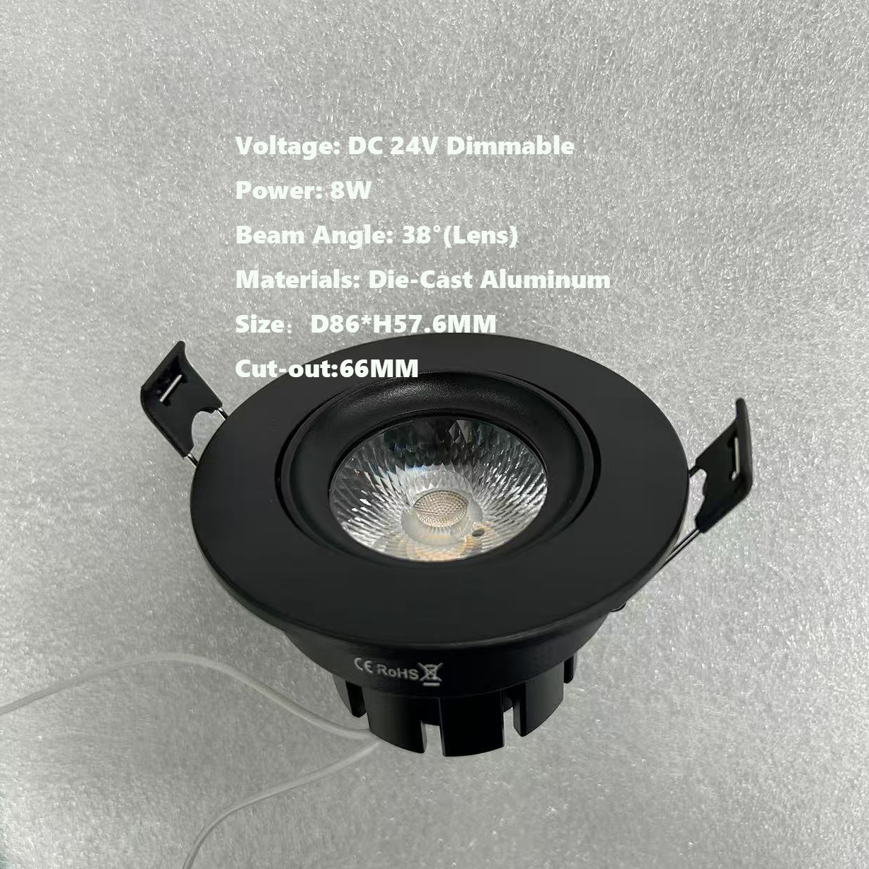 Black (38° Lens)