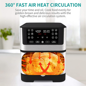 5 L macchina commerciale aria forno friggitrice digitale elettrico digitale forno ristorante friggitrice ad aria - Product Image 2