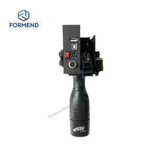 Macchina portatile Semi automatica per stampante a getto d'inchiostro 600dpi per bottiglia di vetro per stampa con codice data - Product Image 3