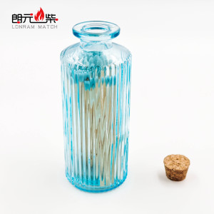 カスタムカラーガラス瓶と木製の瓶セット家庭用ロゴ印刷済み - Product Image 3