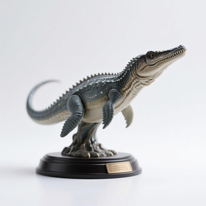 Customized Resin Dinosaur Statue PVC Lifelike Mosasaurus Model Figure - Product Image 3