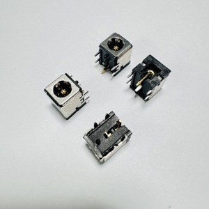 Hongsheng ช่องเสียบแจ็คไฟฟ้า DC ชุบนิกเกิลขนาด5.5x2.1มม. ขั้วต่อสำหรับแผงตัวเมียแบบ2P DC-099 5.5*2.1 5.5*2.5 5.5x2.5 - Product Image 6