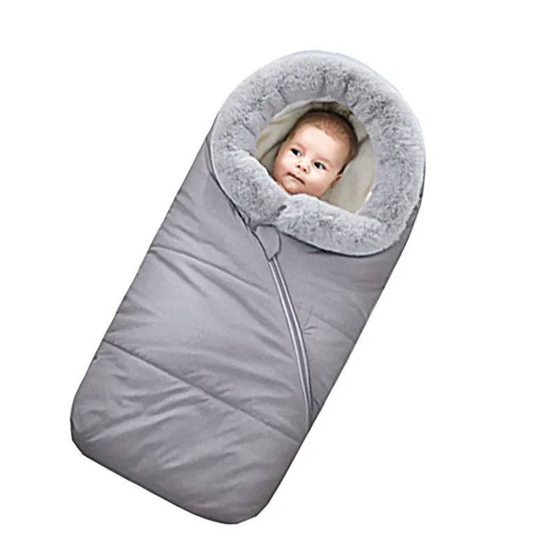عربة طفل كيس النوم ثنائي الغرض بطانية لحديثي الولادة