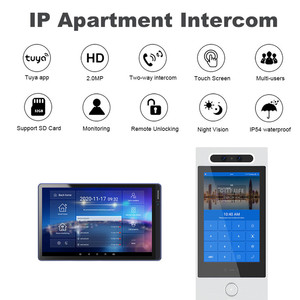 10 Zoll Tuya IP Video Intercom Wifi Tür Telefon einfach zu konfigurieren Touchscreen Video Tür Telefon Intercom-System - Product Image 2