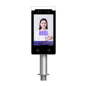 IP55 Wasserdichtes 8-Zoll-Touchscreen-Zugangskontrollterminal Gesichts erkennung TCP-Konnektivitäts-Zeiter fassung - Product Image 1