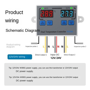 HW-W1088高精度双控数字温度控制器微机显示电子温度仪表 - Product Image 4