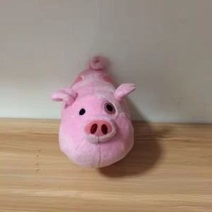 DL6 hoạt hình trọng lực rơi waddles màu hồng lợn Thú nhồi bông đồ chơi sang trọng - Product Image 5