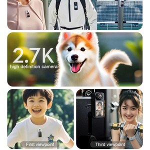 Mini Portable S70 Thumb Vlog <strong>Camera</strong> WIFI APP Wireless Control High-definition 2.7K 180&deg; Rotatable Magnetic Action <strong>Camera</strong> - Product Image 6