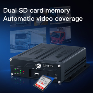 8CH SD DVR 4G GPSモバイルDVRシステムトラック7インチVGAディスプレイ防水赤外線LEDカメラ7インチVGAディスプレイ車のブラックボックス - Product Image 5