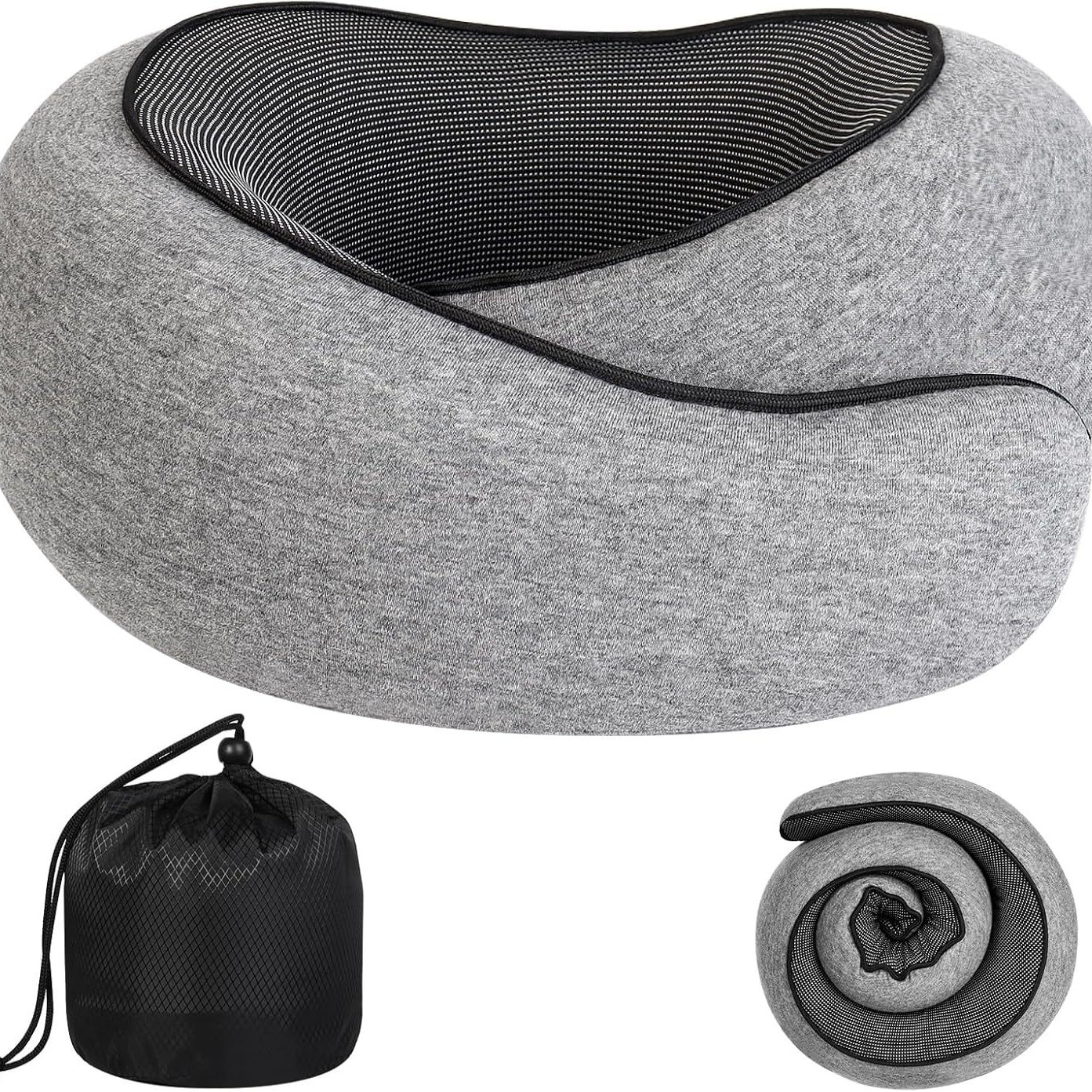 Snail travel pillow