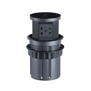 Escritorio de oficina inteligente Enchufes personalizados 110V/220V toma de corriente de cocina emergente con puerto USB y carga inalámbrica - Product Image 5