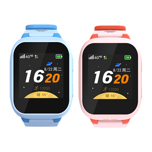 Nhà máy siêu nhẹ GPS 4G Tracker thể thao giám sát Màn hình cảm ứng danh sách trắng ứng dụng điều khiển SOS cuộc gọi sinh viên thông minh đồng hồ với Sim - Product Image 1