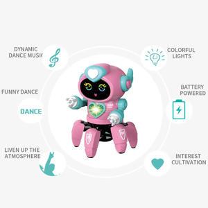 Robot ragno Robot a sei zampe con luce e musica Vs Dobi Smart senza controllo vocale Robot RC