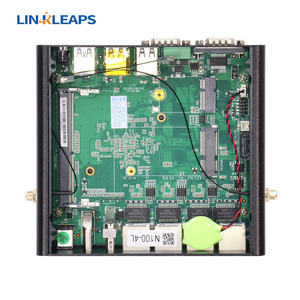 LINKLeaps ผลิตภัณฑ์ขายดี4 2.5G LAN ซอฟท์เตอร์อุตสาหกรรมมินิพีซีฝังตัวพร้อม J4125 N100 J6426สำหรับเราเตอร์ไฟร์วอลล์อุตสาหกรรม - Product Image 6