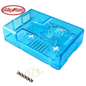 ABS custodia larga 40pin GPIO porta + ventole di supporto installato per <span class=keywords><strong>Raspberry</strong></span> <span class=keywords><strong>Pi</strong></span> <span class=keywords><strong>3</strong></span> - Product Image 5