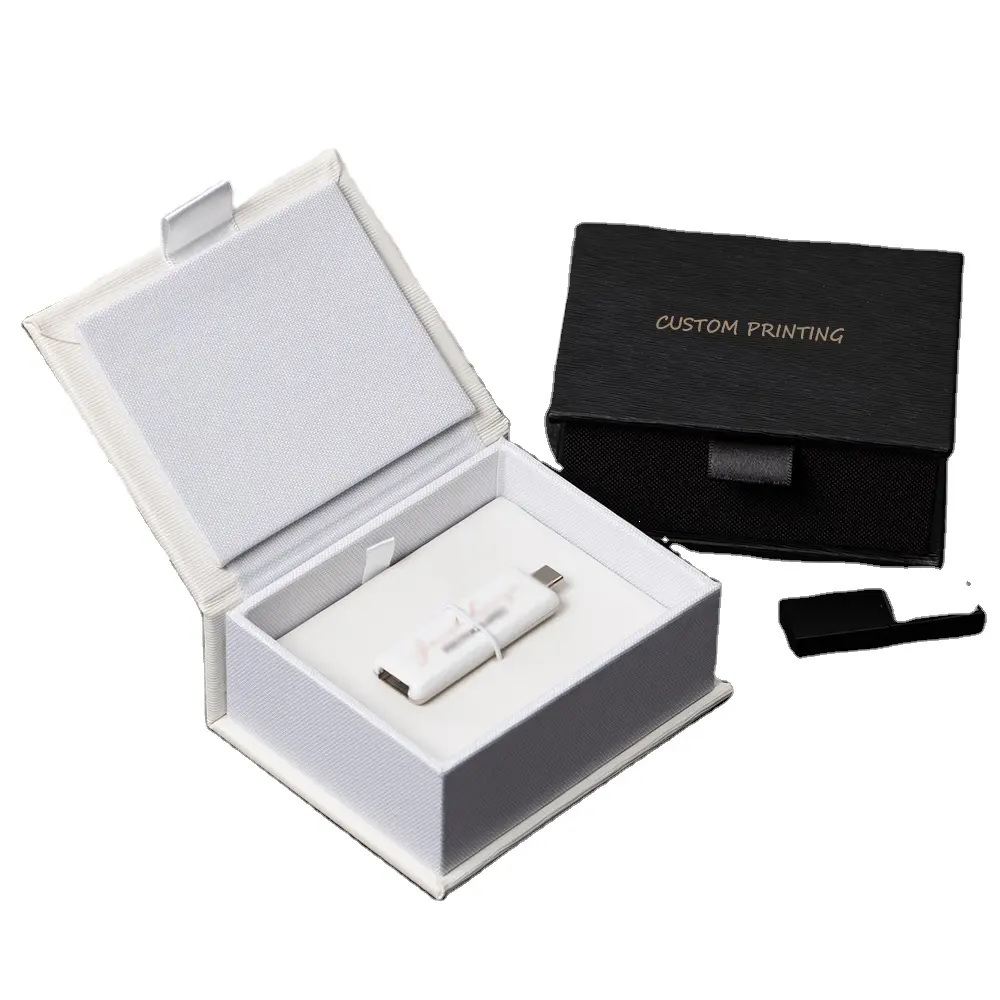 Custom Design Factory Supply Classic Slide Flash Drive Box