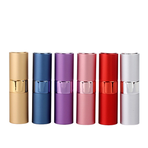 Luxuriöse 8ml/10ml/15ml <span class=keywords><strong>Mini</strong></span>-Parfümzerstäuber mit Pumpenspray, nachfüllbare Aluminium-Parfümflaschen in Reisegröße - Product Image 3