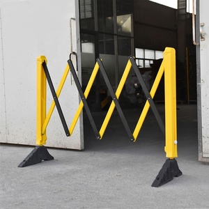 Rào chắn có thể mở rộng cổng an toàn hàng rào có thể thu vào rào cản tạm thời bảo vệ kiểm soát đám đông linh hoạt với chân đế nặng - Product Image 6