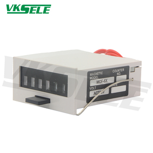 เคาน์เตอร์แม่เหล็กไฟฟ้า MCF-6X 6หลัก LED Hour Meter - Product Image 4