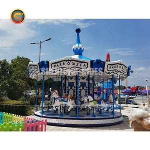 <strong>China</strong> Cheap Price Factory Amusement Animatronic Model Carousel <strong>Fun</strong> Ride Merry Go Round - Product Image 5
