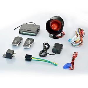智能遥控汽车防盗器无线汽车中控锁汽车安全报警系统 - Product Image 1