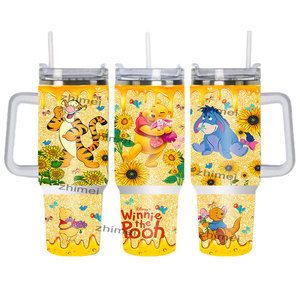 Babalar günü hediyeleri kupa gibi baba gibi oğlu karikatür süper kahraman baba Tumbler Tumbler 40 oz termosed kulplu fincan ve saman - Product Image 6