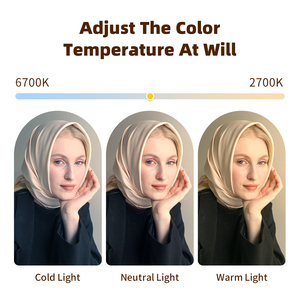 Hot bán 13 "nhiếp ảnh Bảng điều chỉnh ánh sáng với màn hình hiển thị ba màu sắc xách tay LED Bảng điều chỉnh ánh sáng với đứng cho dòng sống - Product Image 6