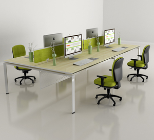 Mesa de estudio con marco de metal para ordenador, escritorio para ordenador - Product Image 1