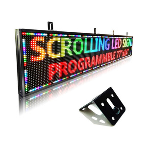 Voll farbige Bildlauf nachricht LED Store Display Sign Board P10 LED-Außen module für Schilder - Product Image 1