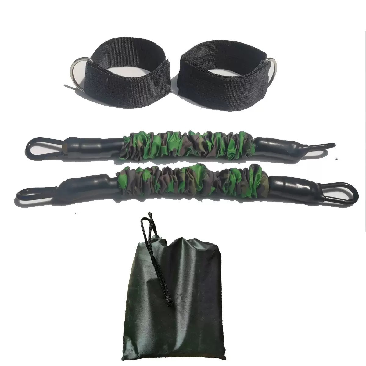 Sac de protection pour chaussures en tissu anti-rupture, camouflage vert simple, 40 kg.
