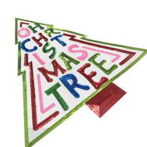 لا يوجد حد أدنى لشعار مخصص ، شنيل ، شنيل ، مكواة مضغوطة بالحرارة على رقع شنيل ملونة ، كاملة - Product Image 6