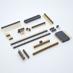 Soulin 2มม. 20-PIN ทาง PCB กับ2.0มม. ตัวผู้สองแถวทองเหลืองติดต่อวัสดุขาพลาสติกคู่ - Product Image 5