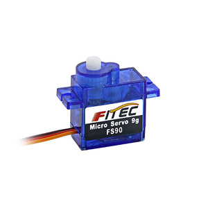 FEETECH 9g Micro Servo FS90 di plastica telecomando piccolo Servo per 450 elicottero braccio meccanico Robot per i ragazzi - Product Image 1