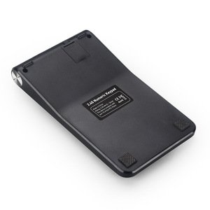 Inalámbrico 2,4G Usb número teclado/calculadora con pantalla Digital recargable Mini 19 teclas numérico inteligente teclado Oficina