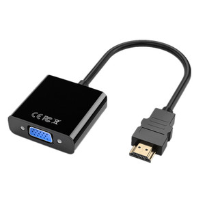 Factory HD MI to <strong>VGA</strong> Converter Adapter with Audio Power Supply HDTV to <strong>VGA</strong> TV Projector Set-top Box Connection Cable - Product Image 1