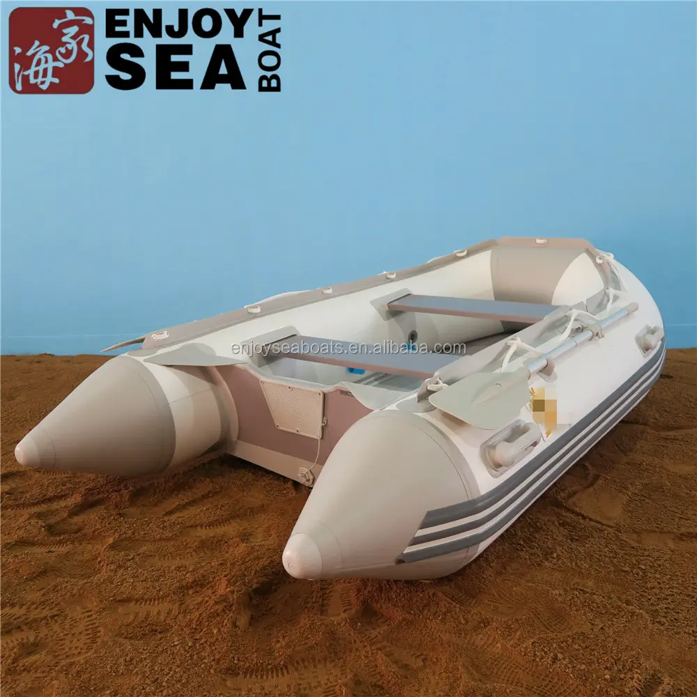 Bateau de sauvetage gonflable bateaux avec plancher en aluminium pour d'inondation d'urgence ASD-320 avec certificat CE à vendre!!!