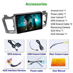 2 Din Android reproductor Multimedia para auto Toyota RAV4 2013 -2017 Android 10 estéreo de coche GPS de navegación con marco - Product Image 6