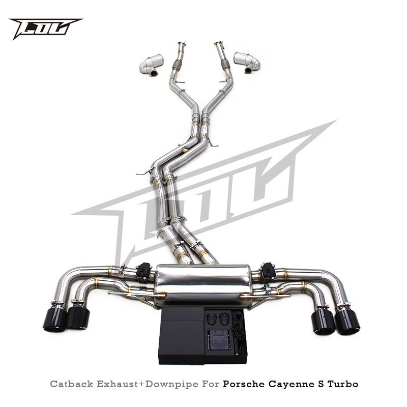 Downpipe catalizzato + scarico catback