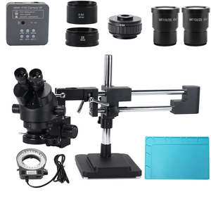 3.5x-90x三目立体显微镜48MP显微镜摄像机，带56个led灯，用于修复 - Product Image 1