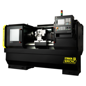 Máquina de torno paralelo CNC Horizontal CK6150, máquina de torno CNC de cama plana, precio de máquina de torno, mecanizado de metal automático - Product Image 1