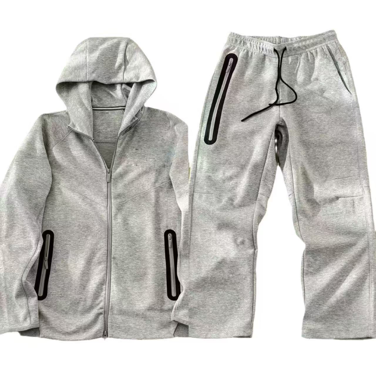 traje gris