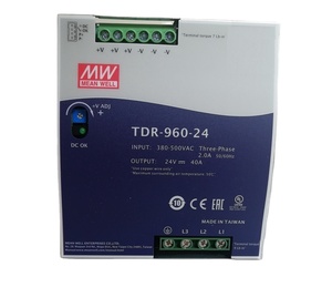 <span class=keywords><strong>TDR</strong></span>-960-24 טוב יותר din החלפת מעקה אספקת חשמל מודול קלט תלת פאזי - Product Image 1