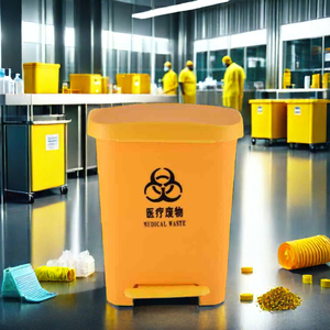 50L 100L 120L 240L医疗容器医疗废物处理容器塑料垃圾桶 - Product Image 1