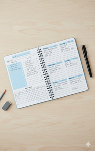 2026 A5 hàng tuần kế hoạch Yo xoắn ốc ràng buộc chương trình nghị sự máy tính xách tay với 52 Tuần cho ở lại tổ chức - Product Image 4