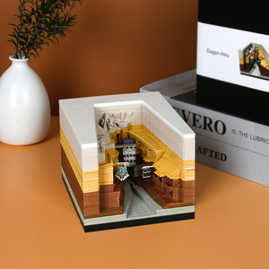 Venta de fábrica Diseño 3D de lujo Bloque de papel de Harry Potter Notas Cubo Diagonalley Notas adhesivas Bloc de notas con hojas de calendario semanal - Product Image 4