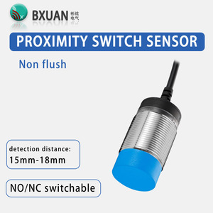 M30 <strong>Analog</strong> <strong>Capacitive</strong> Proximity <strong>Sensor</strong> with 15mm Detection Distance 0-10V/4-20MA Linear Displacement <strong>Output</strong> - Product Image 2