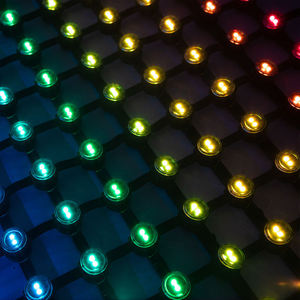 P120 RGB рекламный светодиодный сетчатый экран для внутреннего наружного использования, гибкая сетка для сценического фона, Лифт, использование в метро, DC12V - Product Image 4