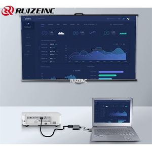 Convertidor de video de alta definición USB3.0 a HD + VGA USB 1 en 2 a puerto dual La misma salida con audio - Product Image 5