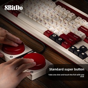 8Bitdo Retro108 Mechanical <strong>Keyboard</strong> Universal Retro Game Three-Mode Wireless for BT for PC Laptop Android Desktop - Product Image 4